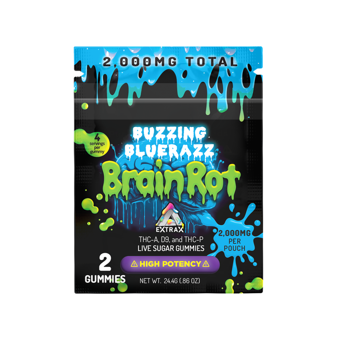 THCA Live Sugar 2 Pack Gummies – 2,000mg thumbnail