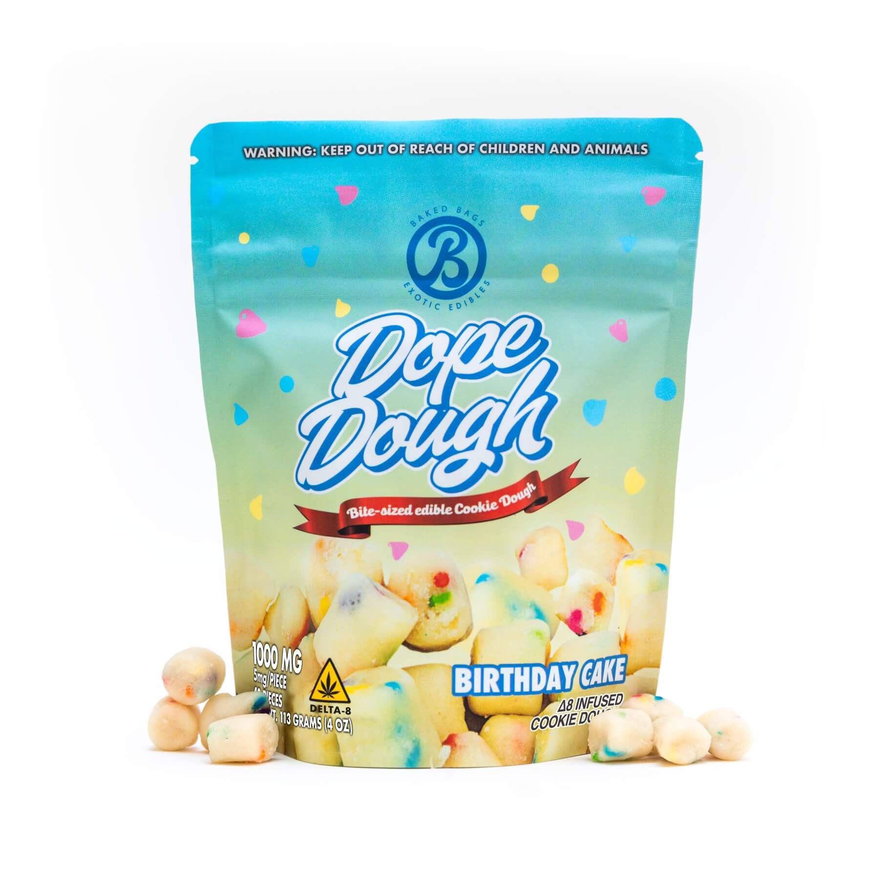 Delta 8 THC Cookie Dough Edibles - 1000mg thumbnail