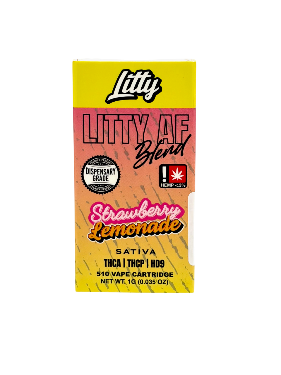 Strawberry Lemonade THCa Cartridge 1g thumbnail