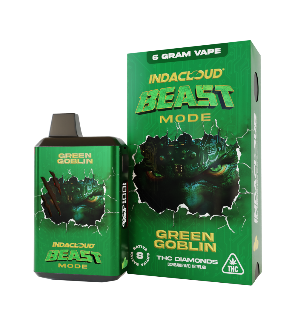 Green Goblin Beast Mode THCa Diamonds Vape 6 Grams Online - IndaCloud thumbnail