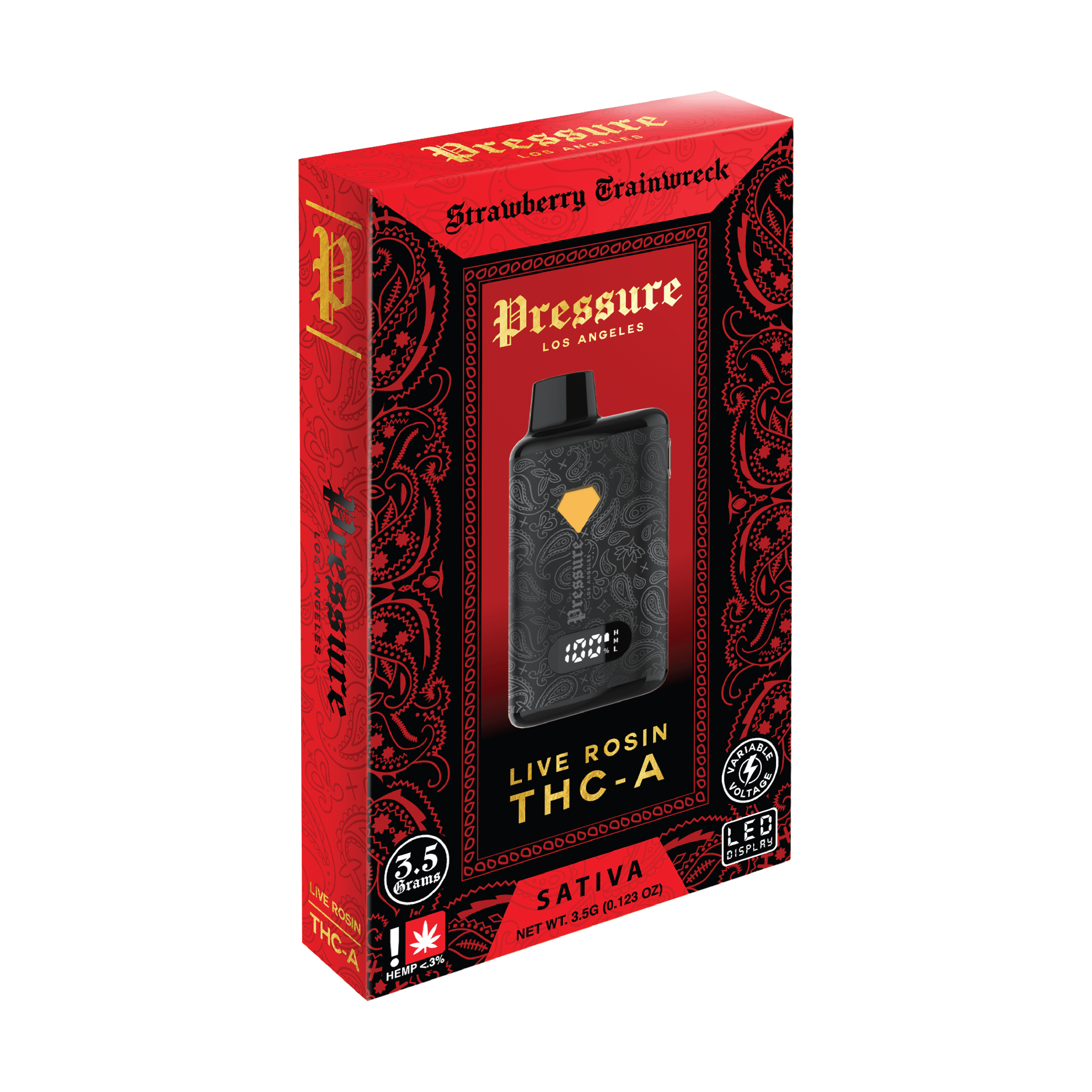 3.5 Gram THCA Disposable Vape (Limited Run) - Pressure thumbnail