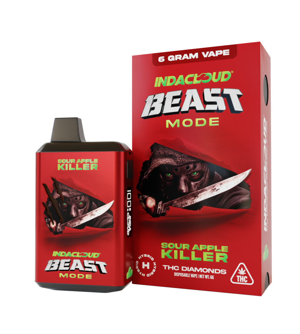 Sour Apple Killer Beast Mode THCa Diamonds Vape 6 Grams Online - IndaCloud thumbnail