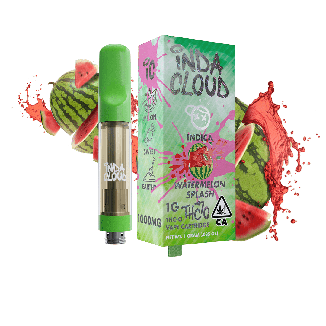 Buy Watermelon Splash THC Vape Cartridge Online - IndaCloud thumbnail