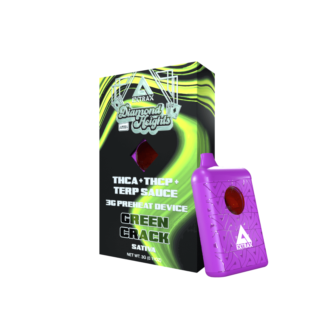THCA + THC-P 3G Disposable - Diamond Heights - Extrax thumbnail