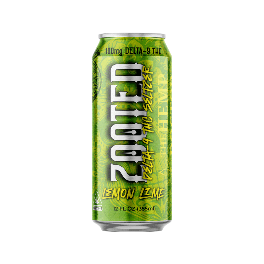 ZOOTED | DELTA 9 THC SELTZER | 100MG - The Hemp Doctor thumbnail