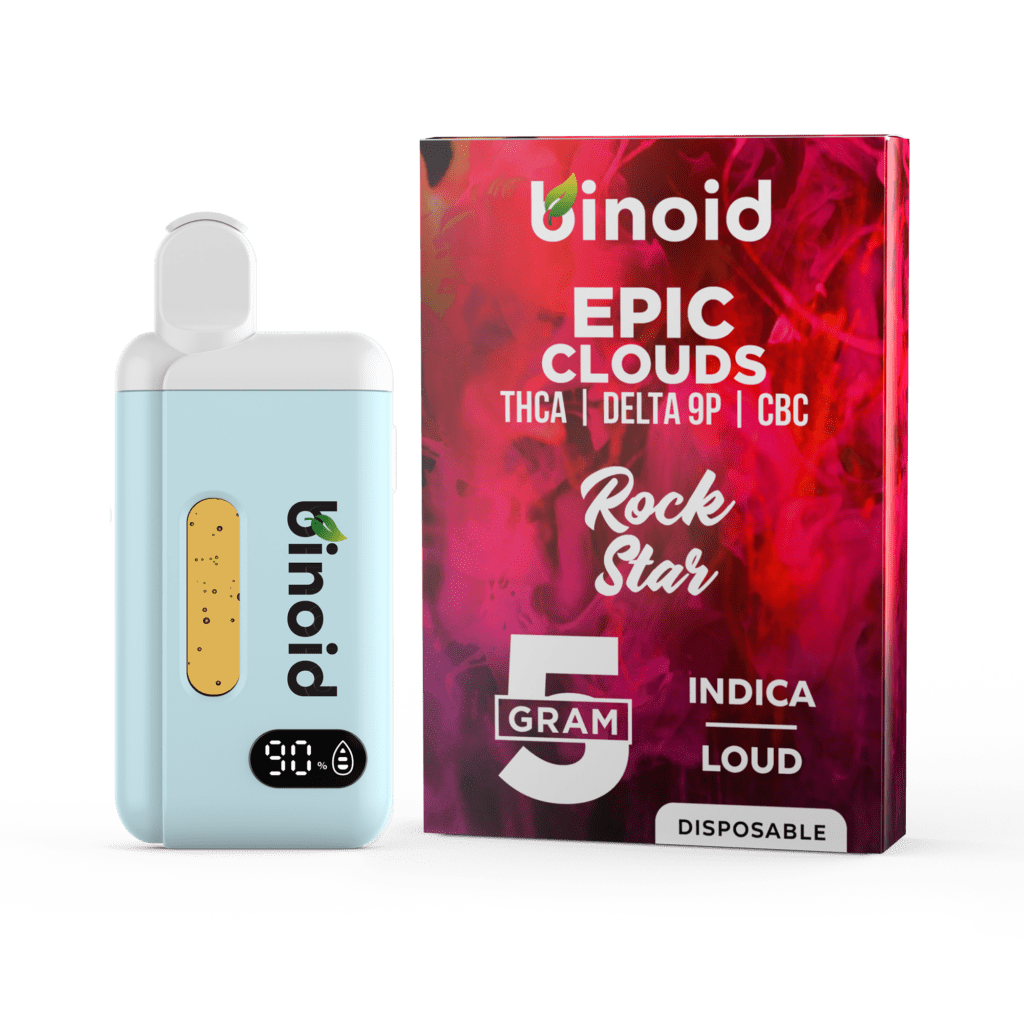 5 Gram THCA + CBC Disposable Vape - Epic Clouds thumbnail