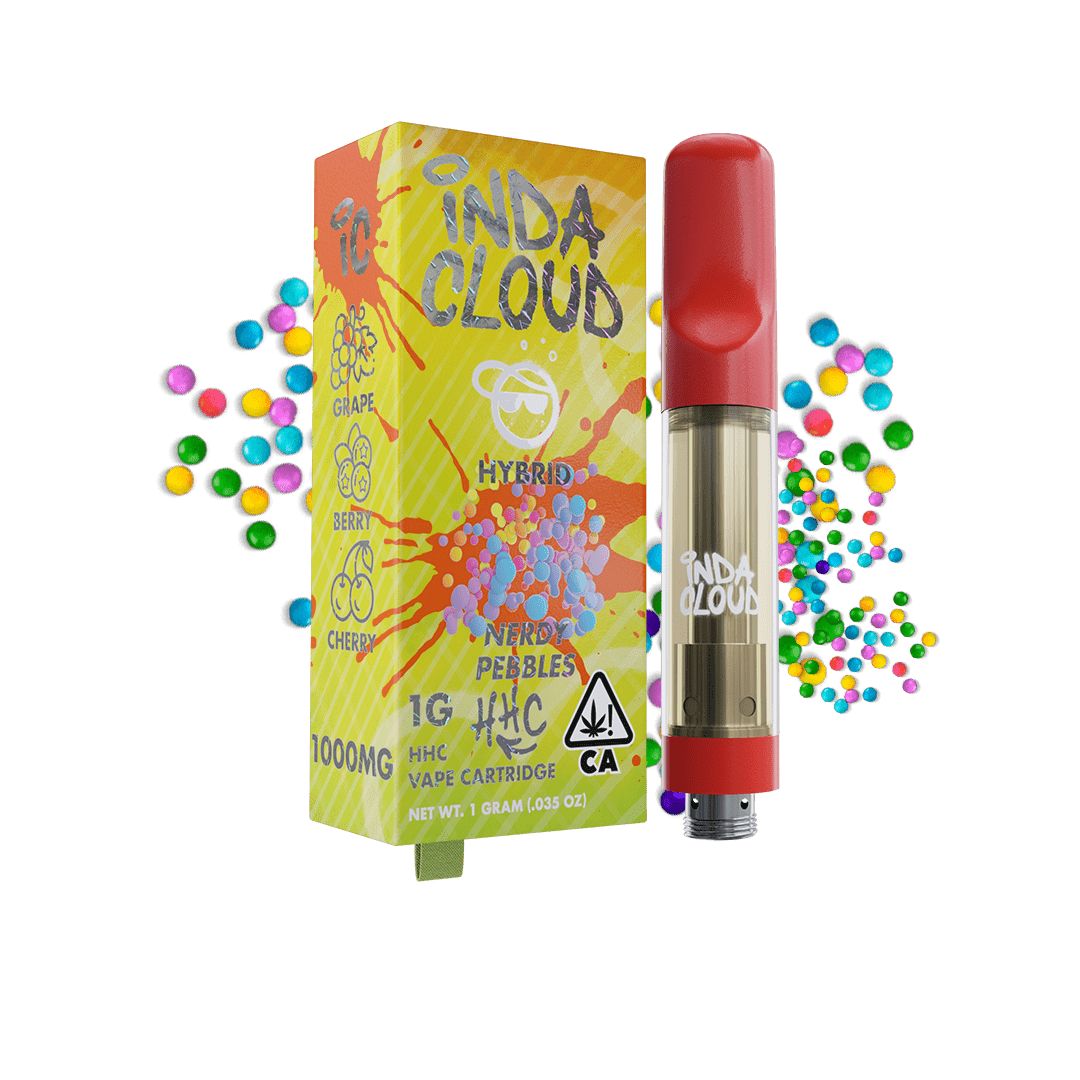 Best Nerdy Pebbles THCa Vape Cartridge - 1 Gram | IndaCloud thumbnail