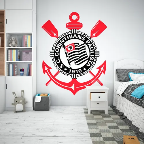Adesivo Corinthians 110x140cm - Gigante Como Sua Paixão thumbnail
