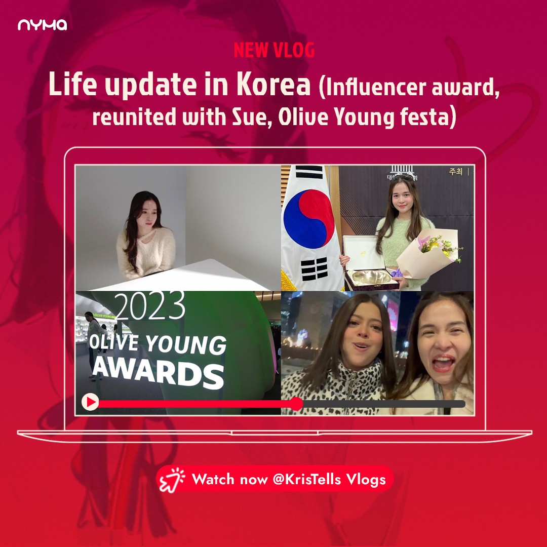 In early December, @kristelfulgar won her first of two daesangs!

Check out her life update here 📺: https://youtu.be/9Ir