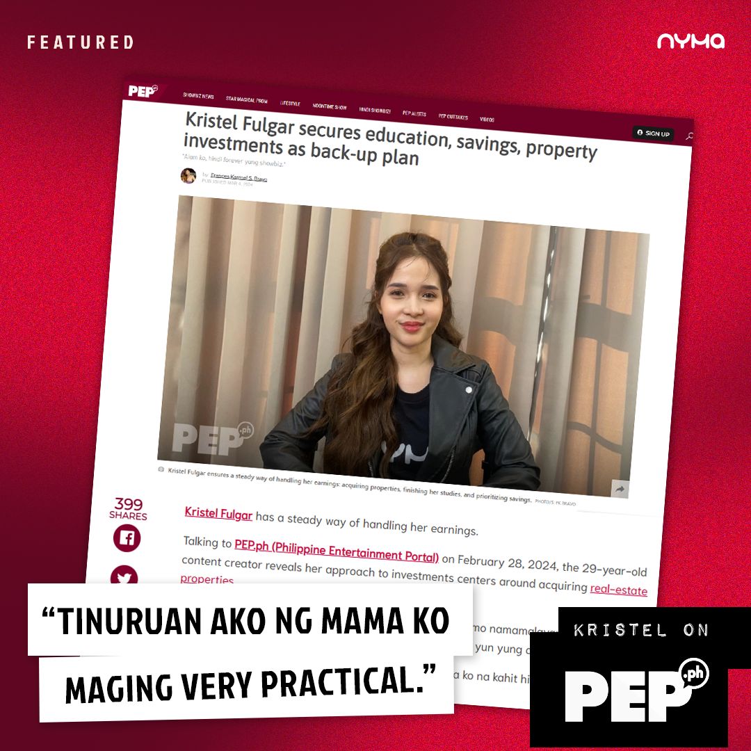 @kristelfulgar has a steady way of handling her earnings. When it comes to her spending habits, she proudly identifies h
