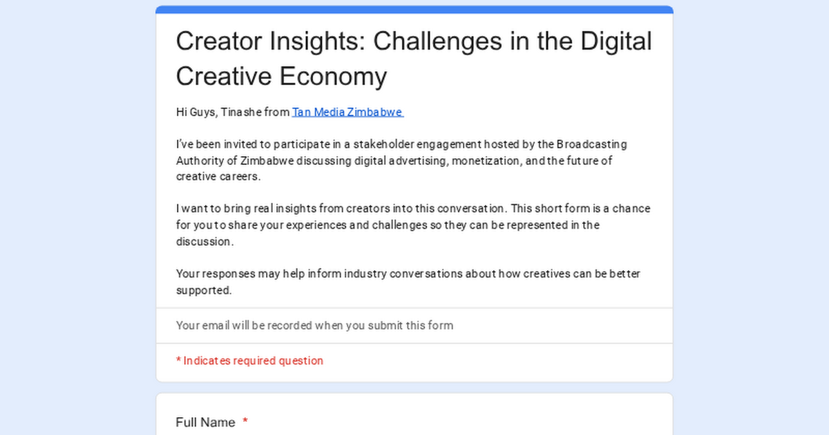 Creator Insights: Challenges in the Digital Creative Economy thumbnail
