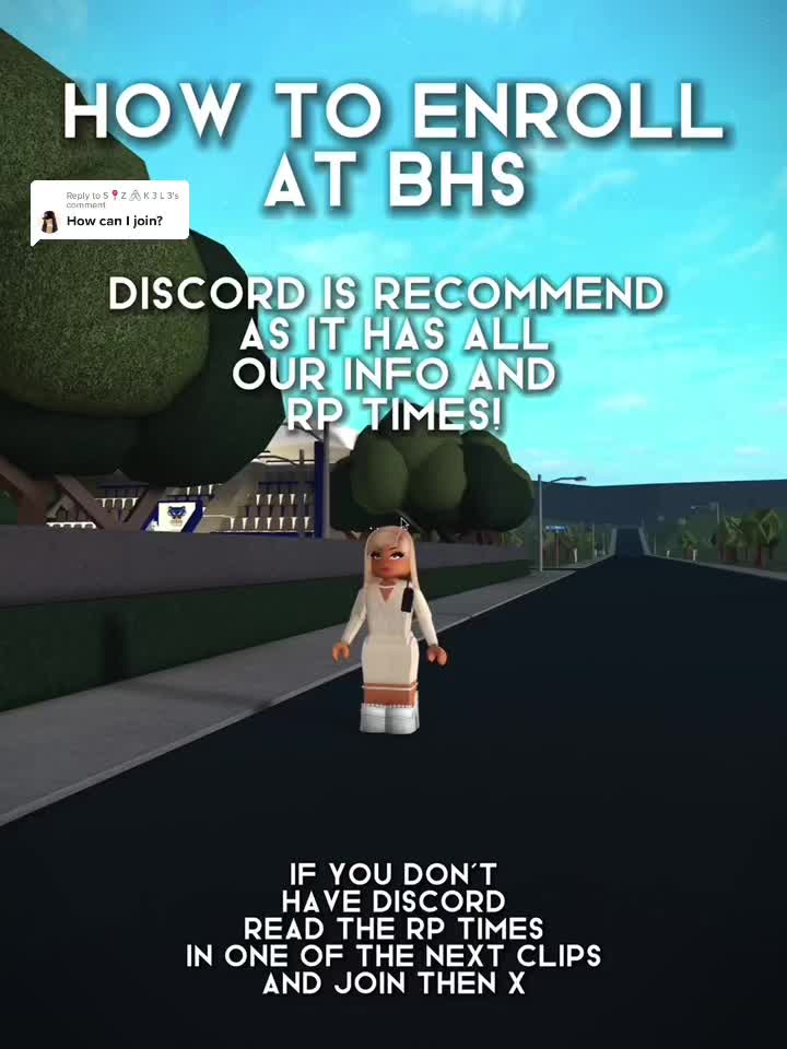 Replying to @S📍Z 🖇️ K 3 L 3  how to enroll at bhs 📚 #fyp #foryou #roblox #viral #uk #gmt #bloxburg #4you #getontheforyou