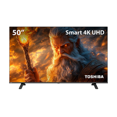 Smart TV DLED 50 4K Toshiba 50C350NS VIDAA 3 HDMI 2 USB Wi-Fi - TB054E thumbnail