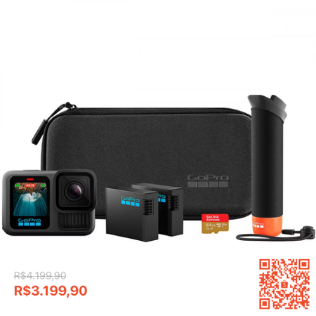 Câmera Gopro hero 13 black thumbnail