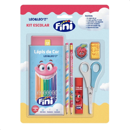 Kit Escolar Fini com diversos itens fofos e úteis thumbnail