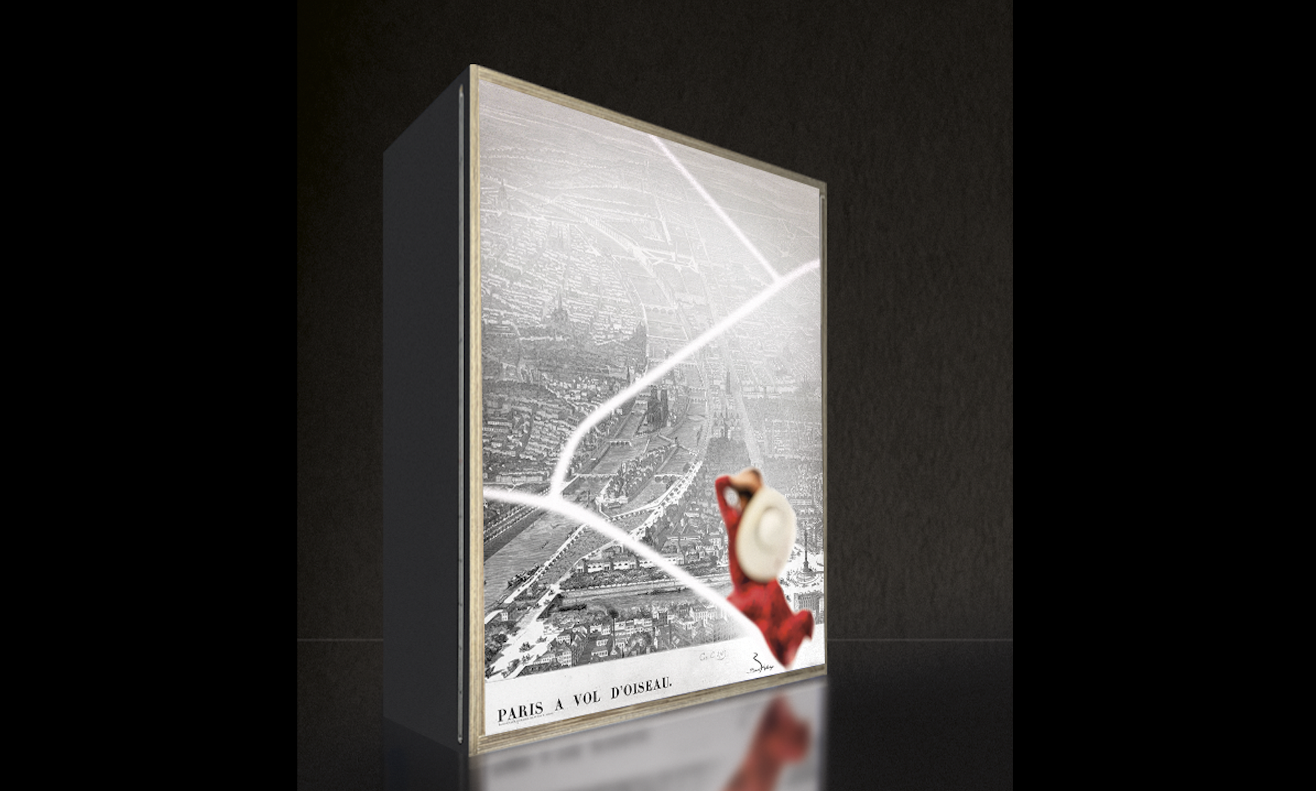 LIGHTBOX  PARIS 2024 MAP RED BIRD EDITION thumbnail