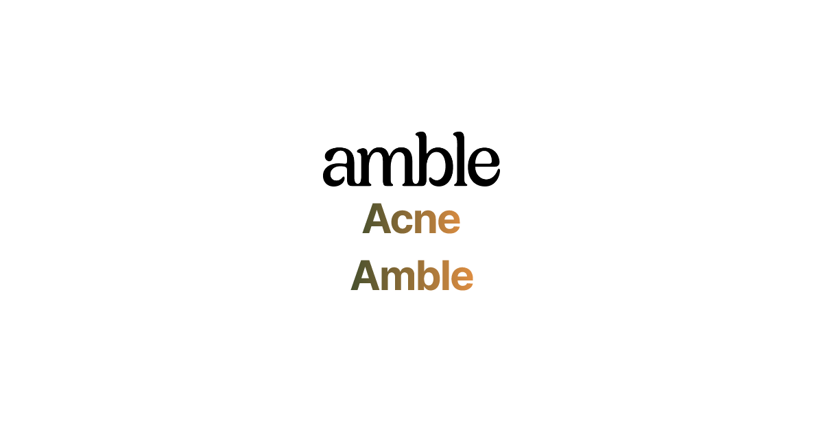 Acne | Amble thumbnail