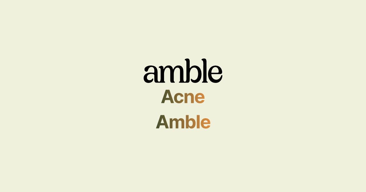 Acne  | Amble thumbnail