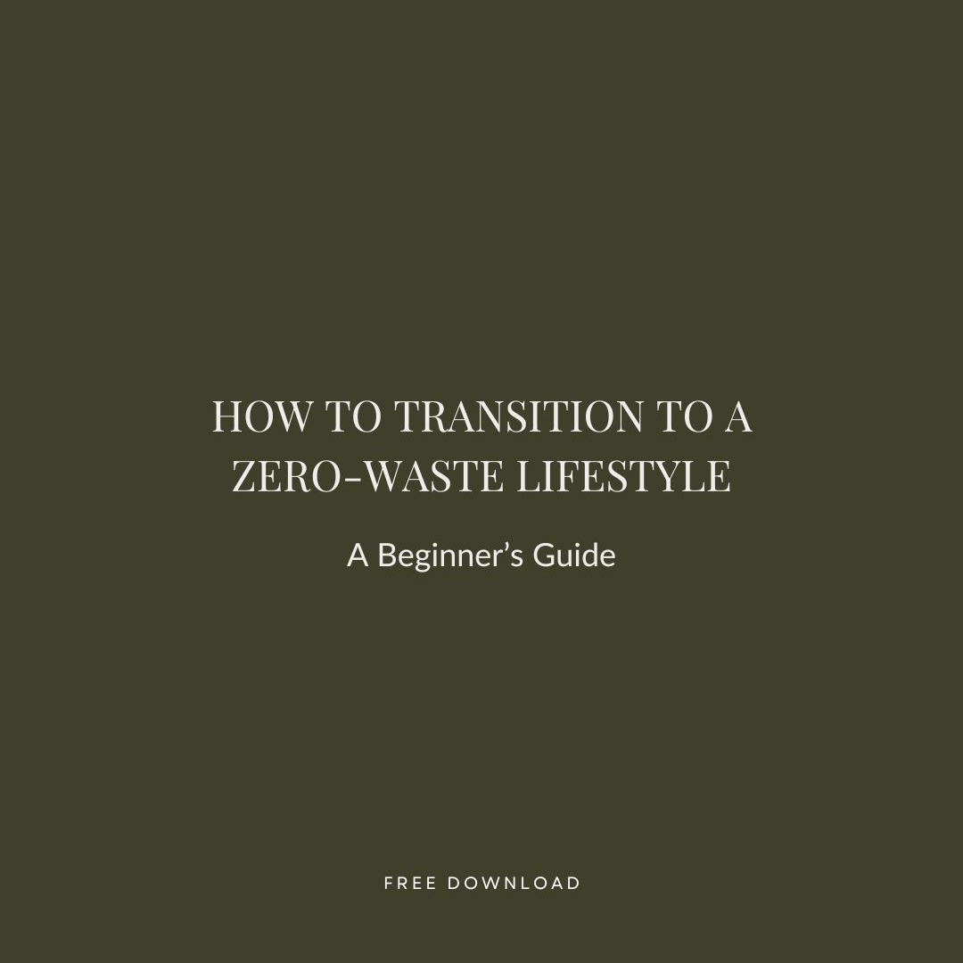 🌱 Ready to kickstart your journey towards sustainability? Our Zero-Waste Starter Guide is packed with easy, practical ti