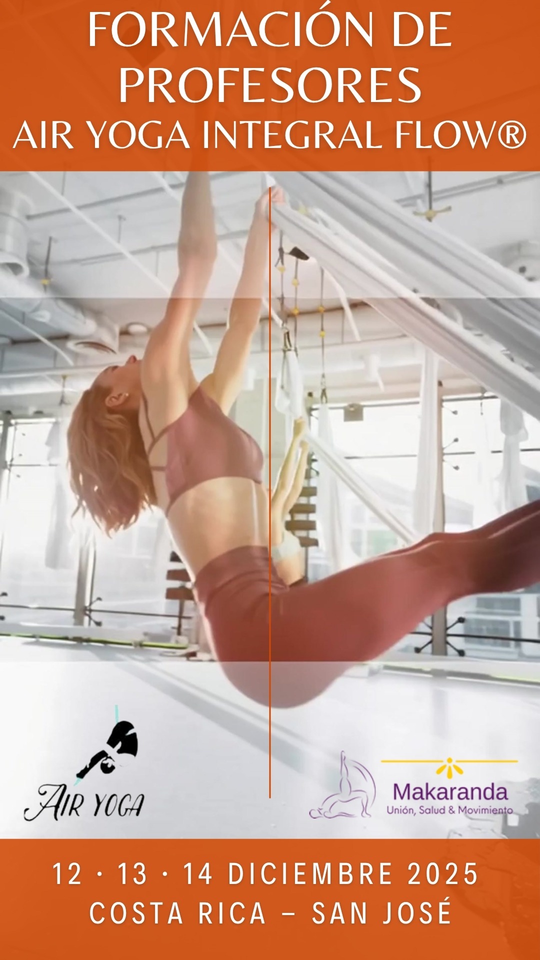 Certificación Yoga Aéreo Costa Rica 2025 | Air Yoga Integral Flow® thumbnail