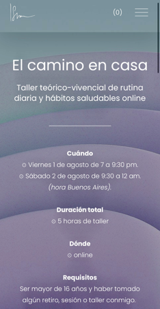 Taller Online: El camino en casa | 1 y 2/8 thumbnail