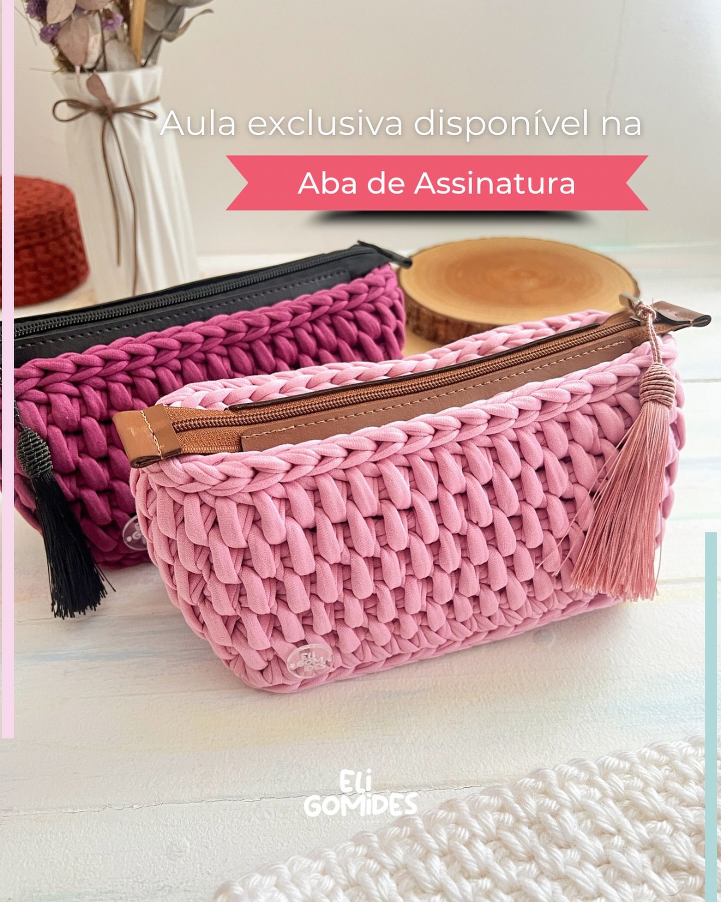 ♡ Aula exclusiva disponível na Aba de Assinatura

👉 Junte-se a nós e eleve suas habilidades de crochê a um novo nível!

