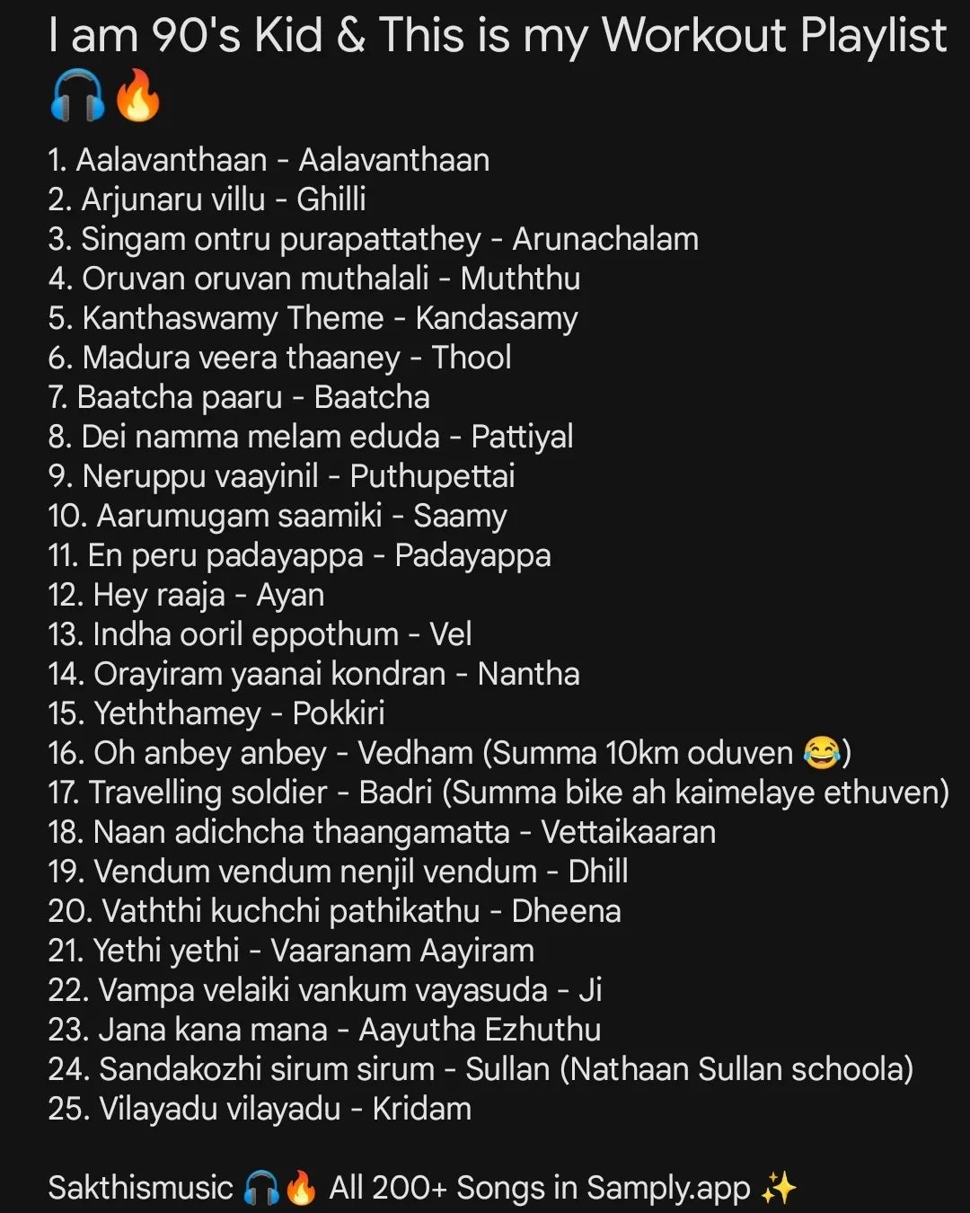 This is my 90's Workout Playlist 🎧🔥 All songs in Samply.app. Link in my Instagram Status Samply.app 🎧✨
#Playlist #reels 