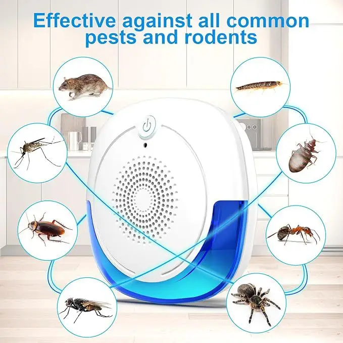 Mouse Repeller Mosquito Repeller Insect Repeller Household Multifunctional Ultrasonic Adjustable - AliExpress 15 thumbnail