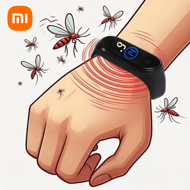 ‌Xiaomi Wearable Mosquito Repellent Unisex Wristband Physical Ultrasonic Non-Chemical For Home Outdoor Sport Include 2 Batteries - AliExpress 15 thumbnail