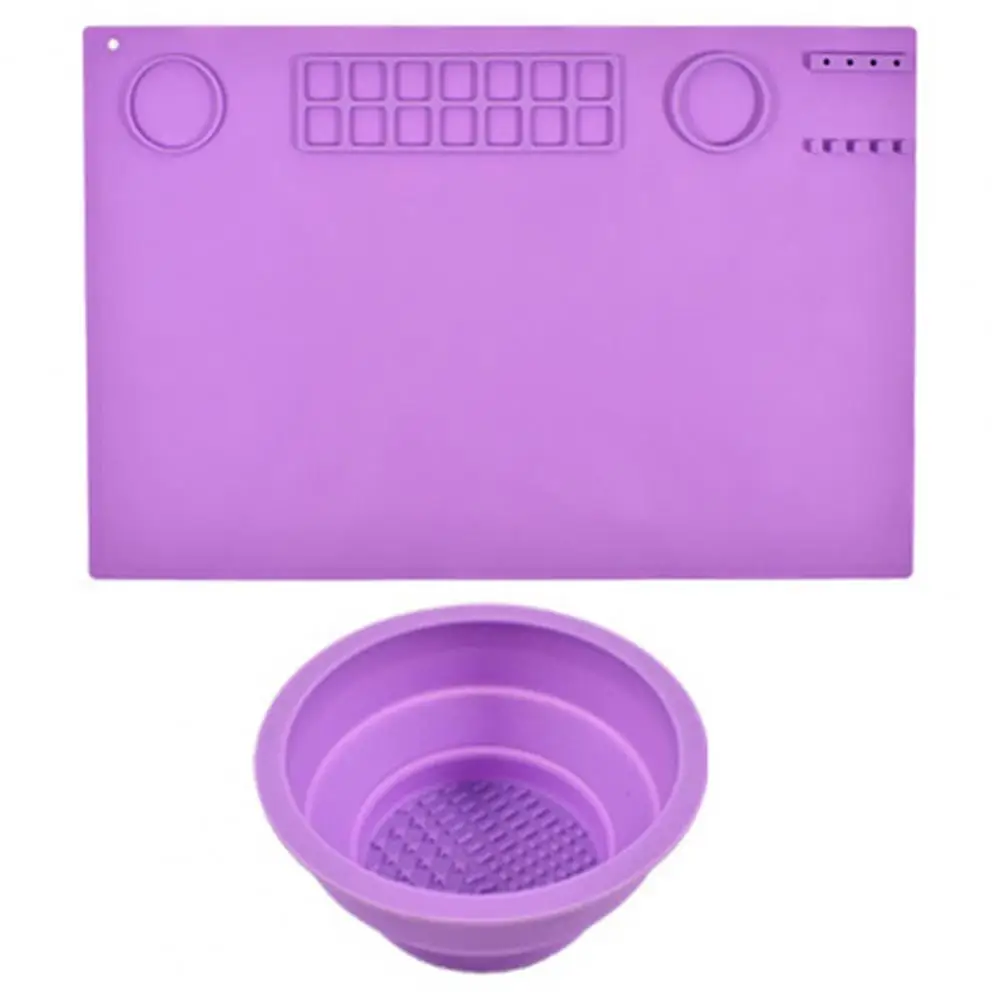 Silicone Drawing Board Kids Graffiti Drawing Board Oil Painting Board Waterproof Foldable DIY Drawing Pad School Accessories - AliExpress 21 thumbnail