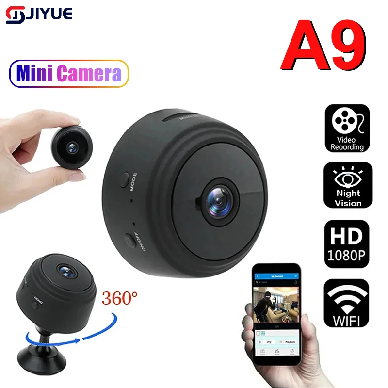 A9 HD Wifi Smart Monitor Surveillance Cameras Sensor Camcorder Web Video Home Safety Wireless Security - AliExpress 30 thumbnail