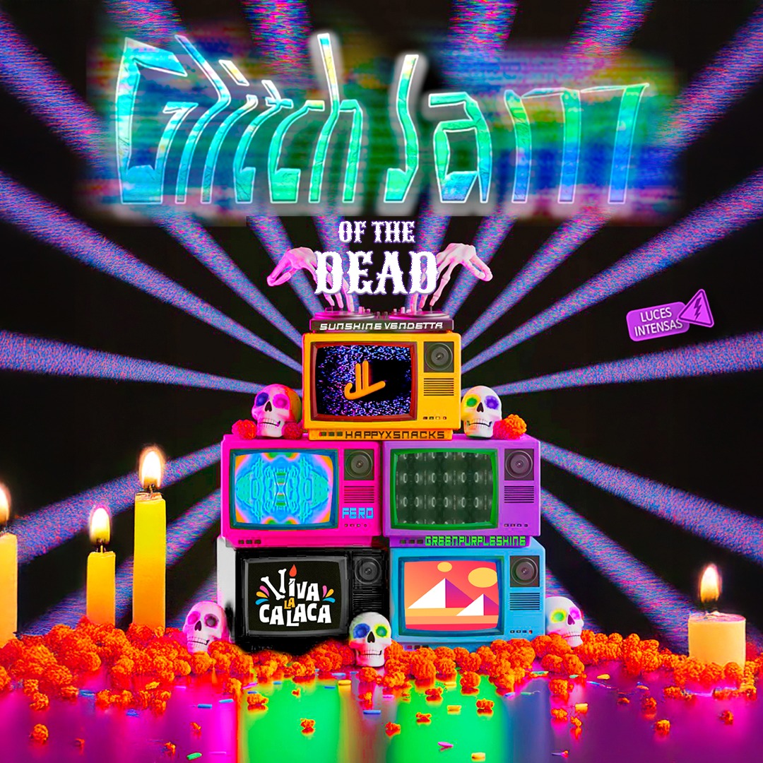 Glitch Jam of the Dead 📺 - Sunshine Vendetta (DJ SET) w/ Fero, GreenPurpleShine & happyxsnacks thumbnail