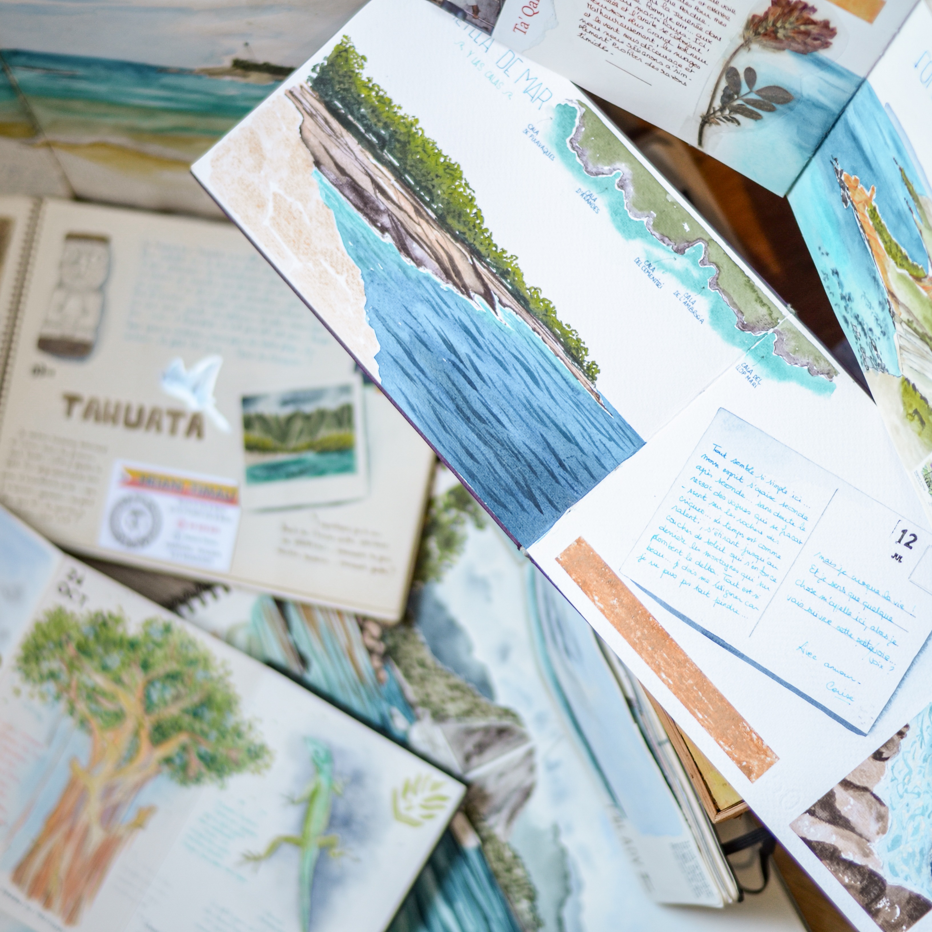 Les carnets Bleu Cerise | Website thumbnail