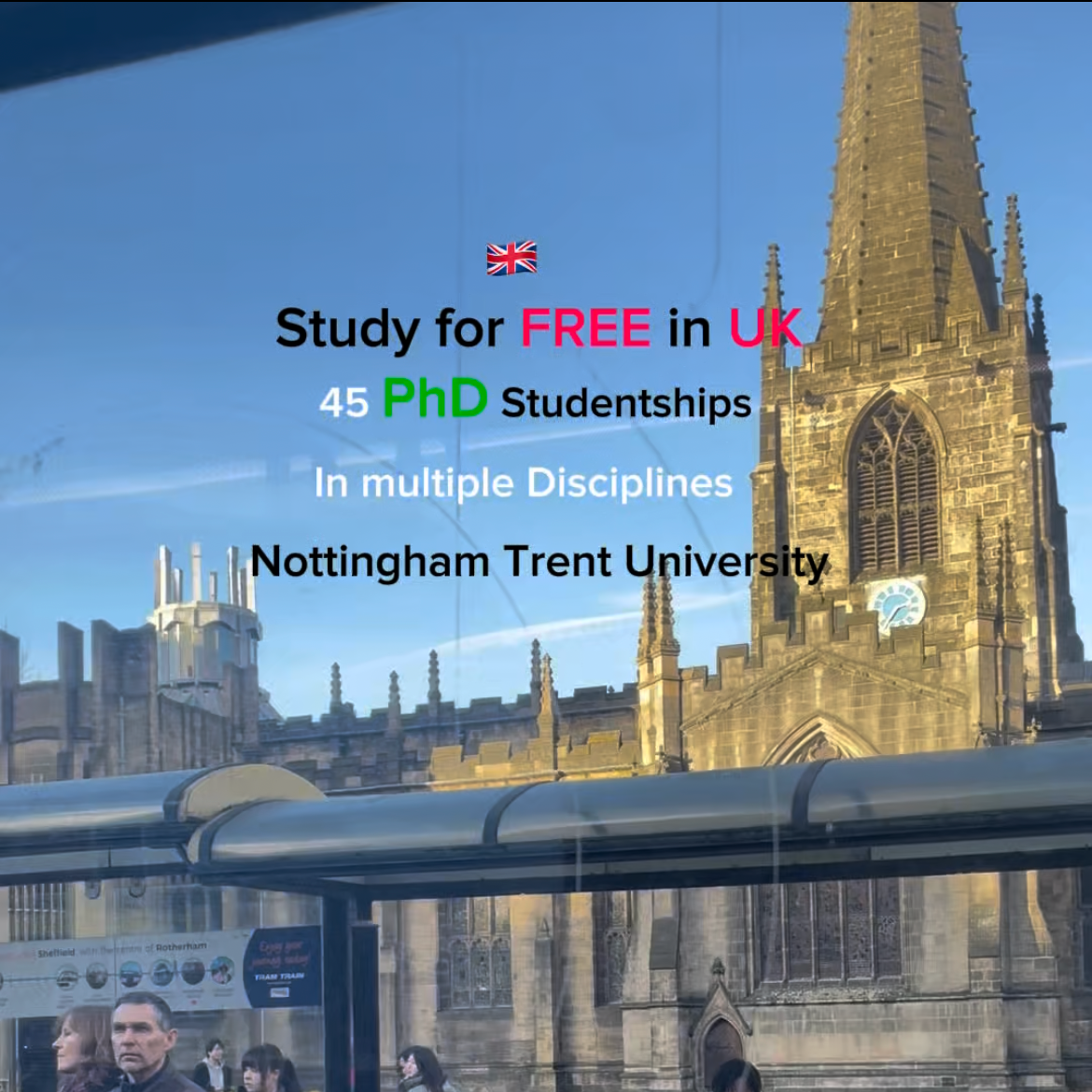 Study for Free in England 🏴󠁧󠁢󠁥󠁮󠁧󠁿 UK 🇬🇧 (Nottingham Trent University) thumbnail