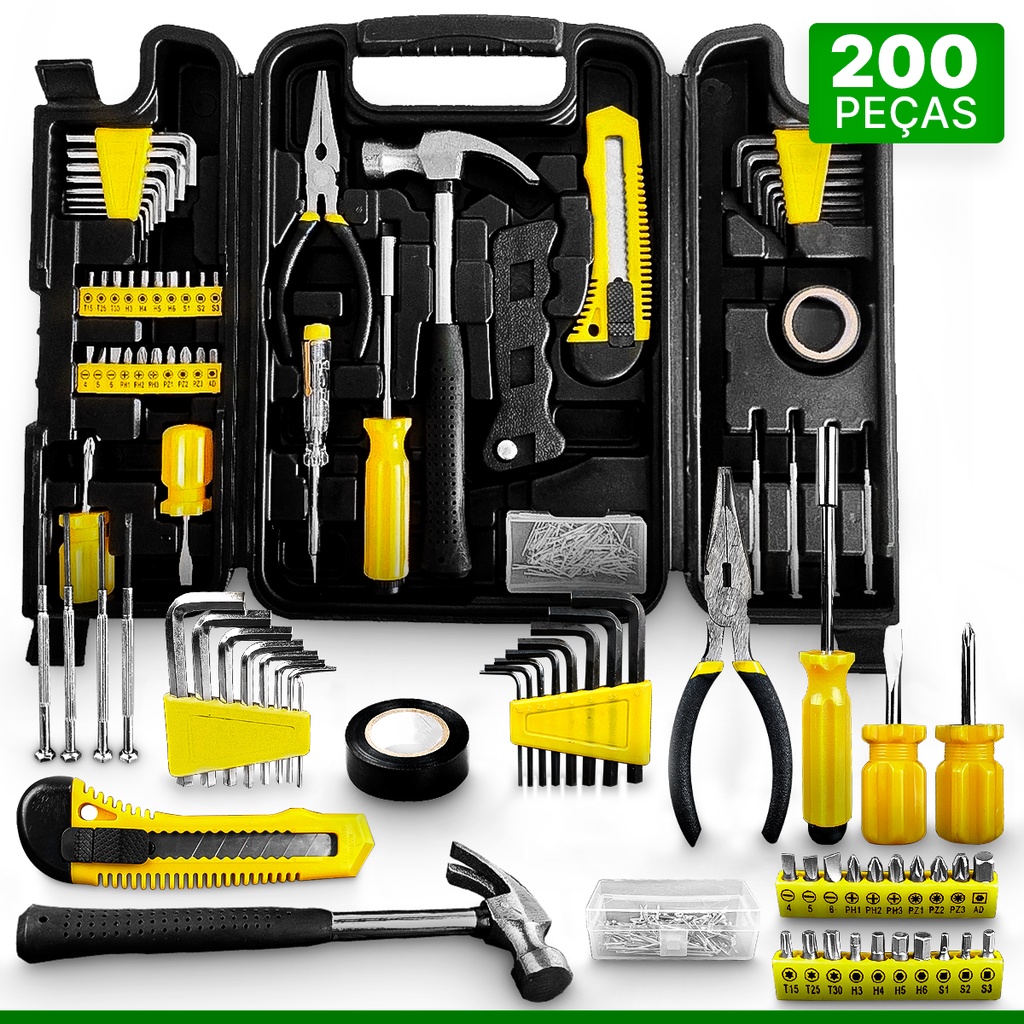Kit de Ferramentas 200 Peças - Titanium thumbnail