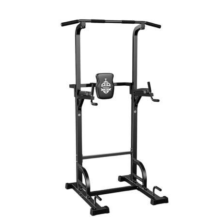 : Sportsroyals Power Tower Dip Station Pull Up Bar for Home Gym  thumbnail