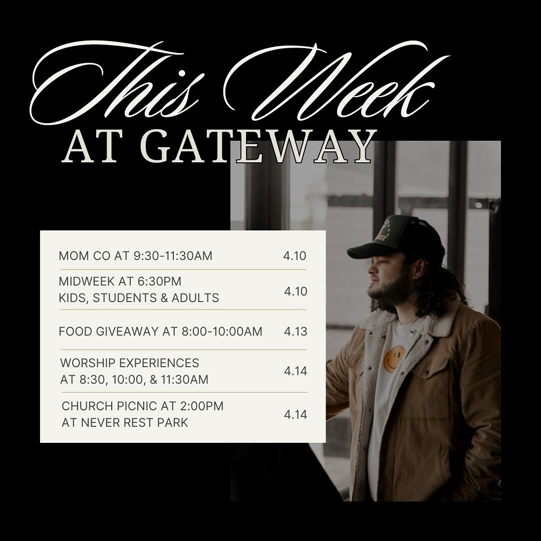 WEEKLY SCHEDULE !!