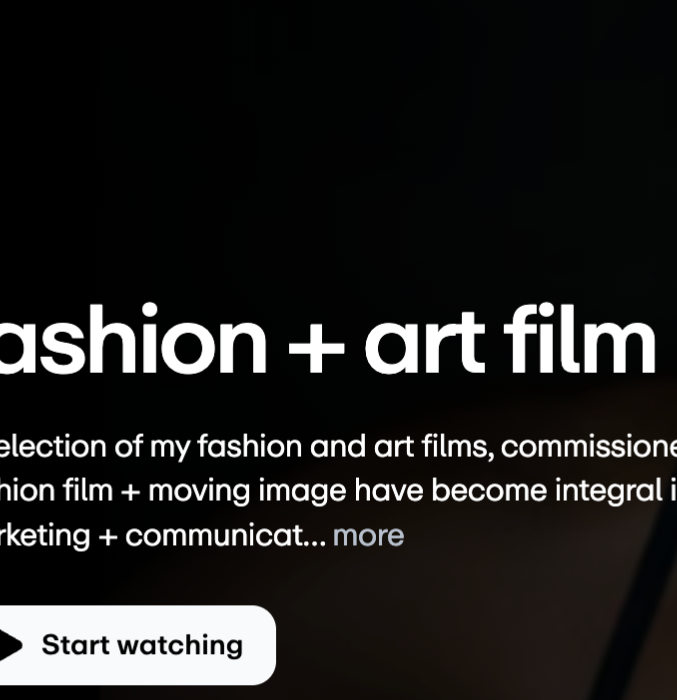 fashion + art film by elli ioannou on Vimeo thumbnail