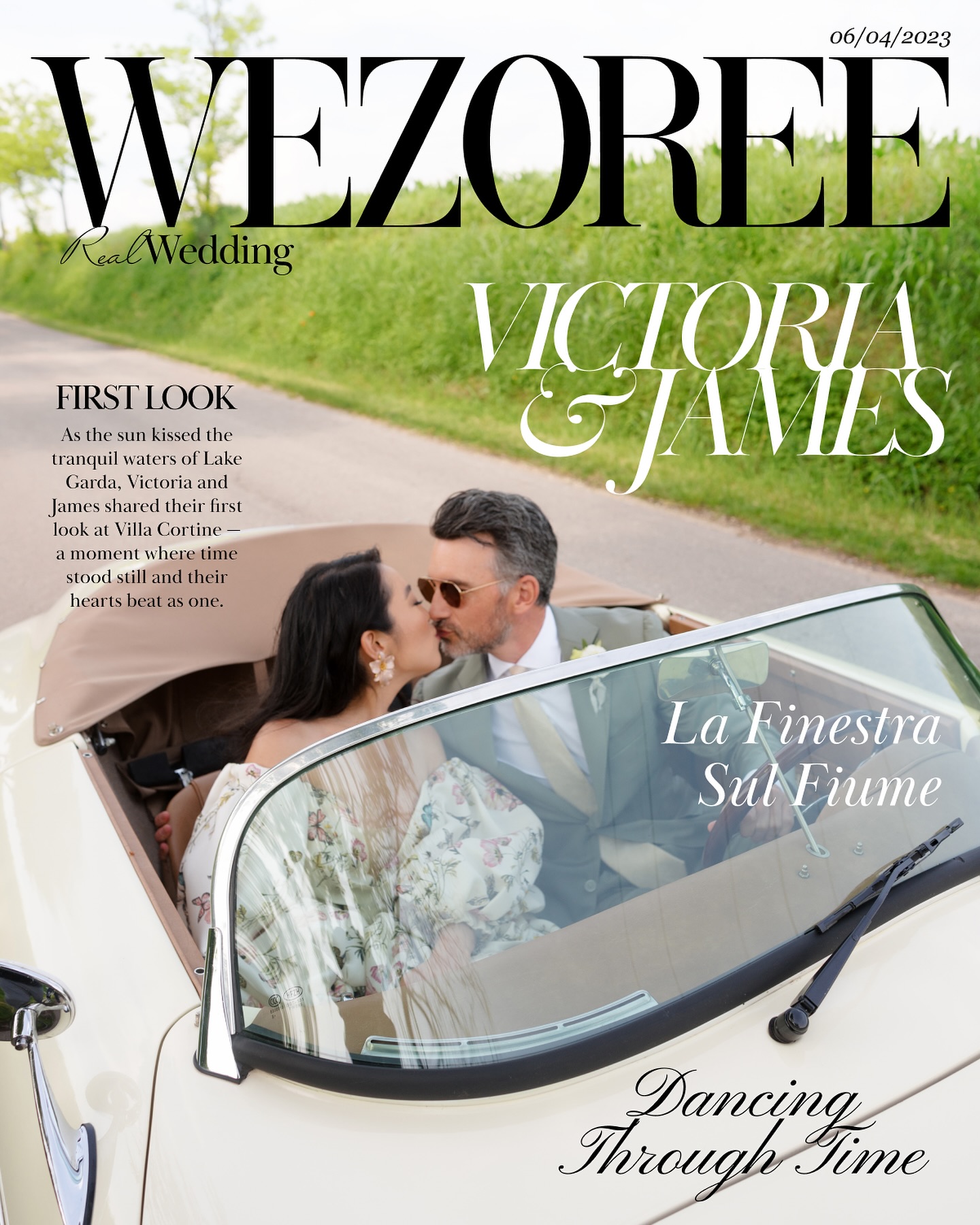 Dancing Through Time: Victoria and James’ Magical Celebration at La Finestra Sul Fiume

As the Italian sun rose on their