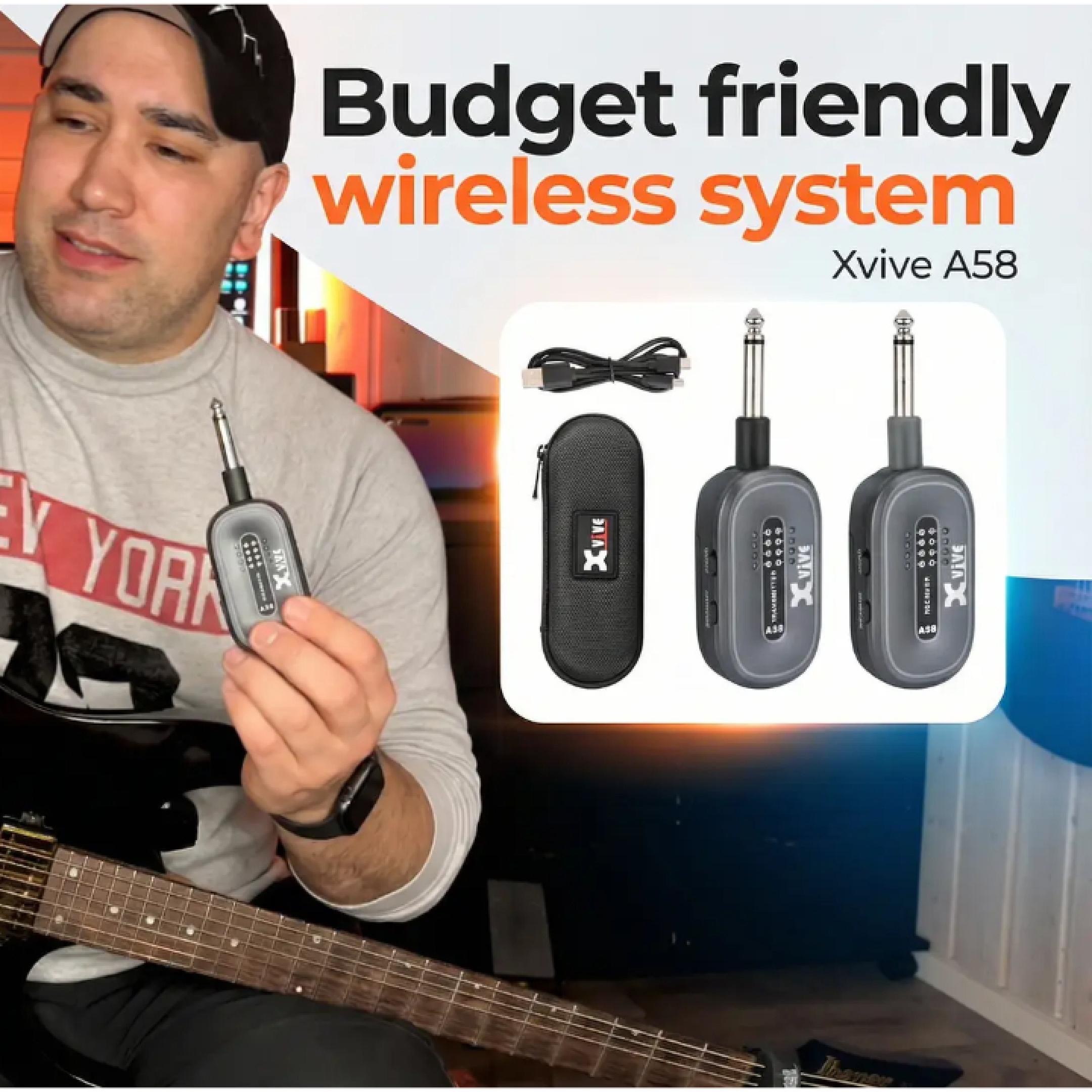 Xvive - A58 Wireless Guitar System Review thumbnail