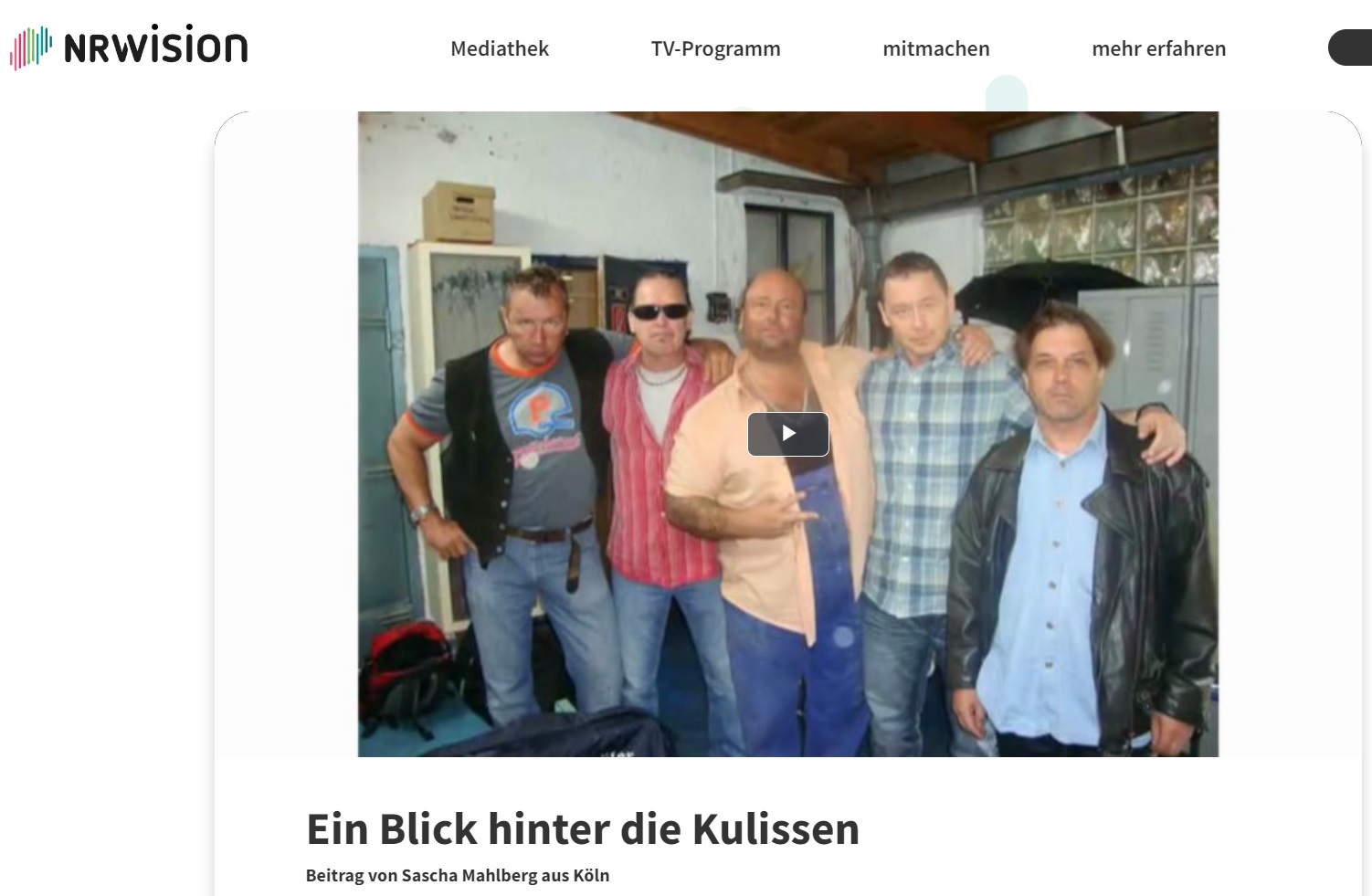 Ein Blick hinter die Kulissen thumbnail