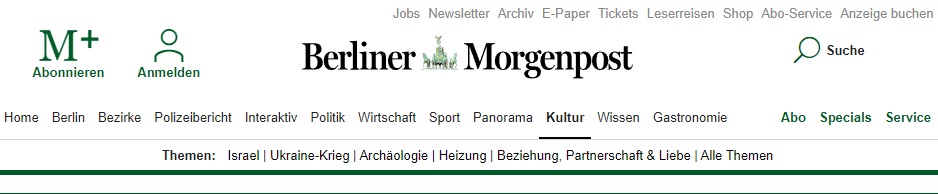 Berliner Morgenpost - Bericht thumbnail