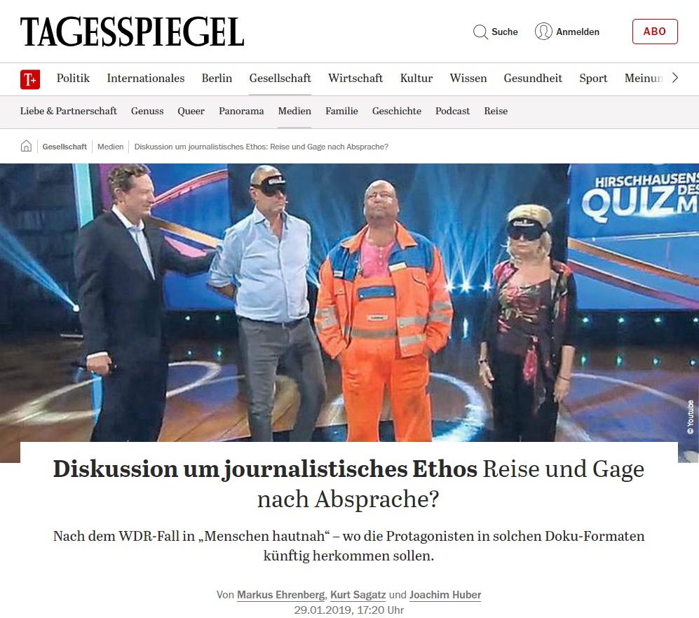 Tagesspiegel - Bericht thumbnail