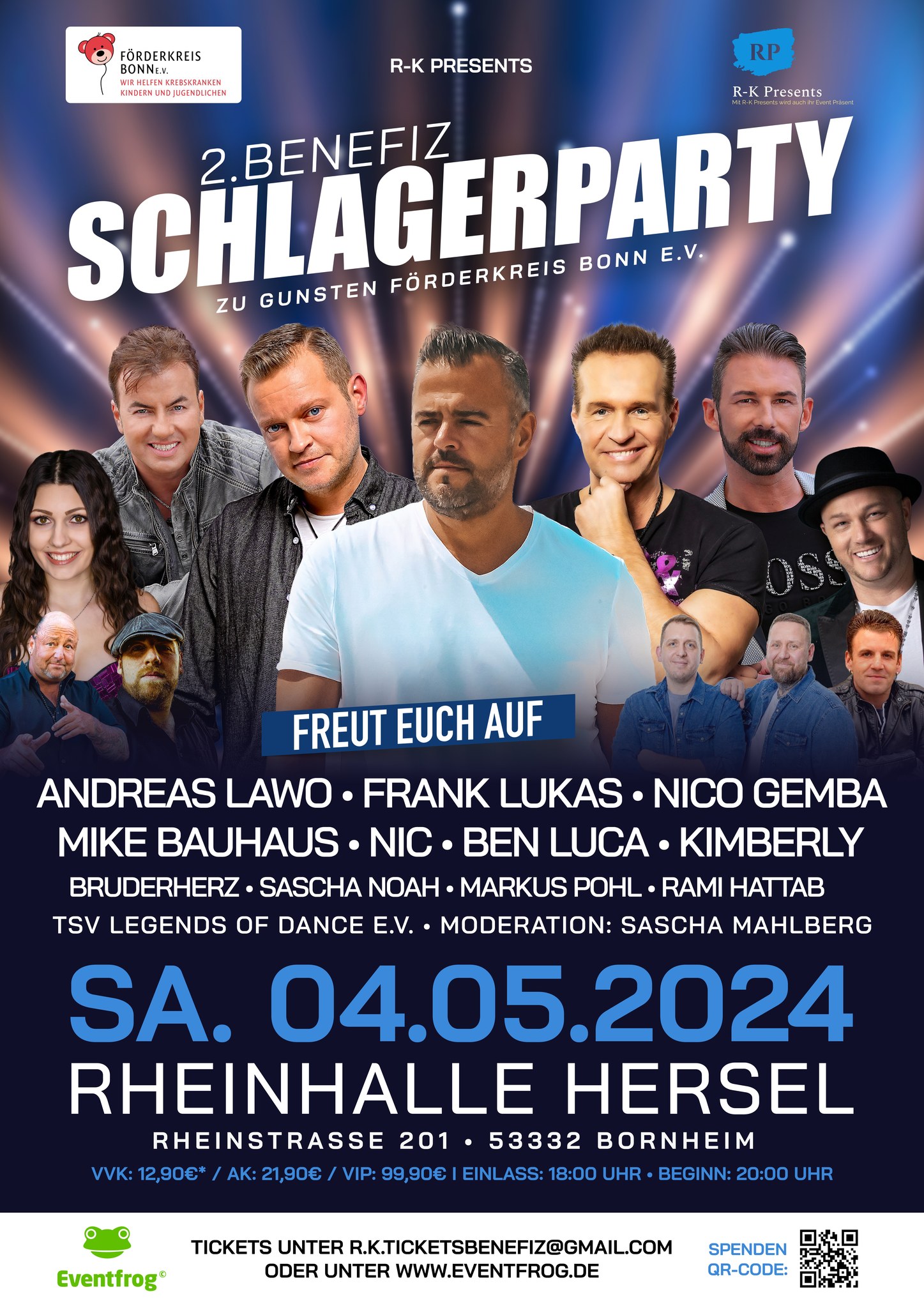 Benefiz-Schlagerparty zu Gunsten des Förderkreis krebskranker Kinder in Bonn e.V. thumbnail