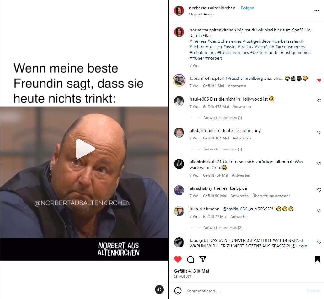 Viral - Salesch Instagram thumbnail
