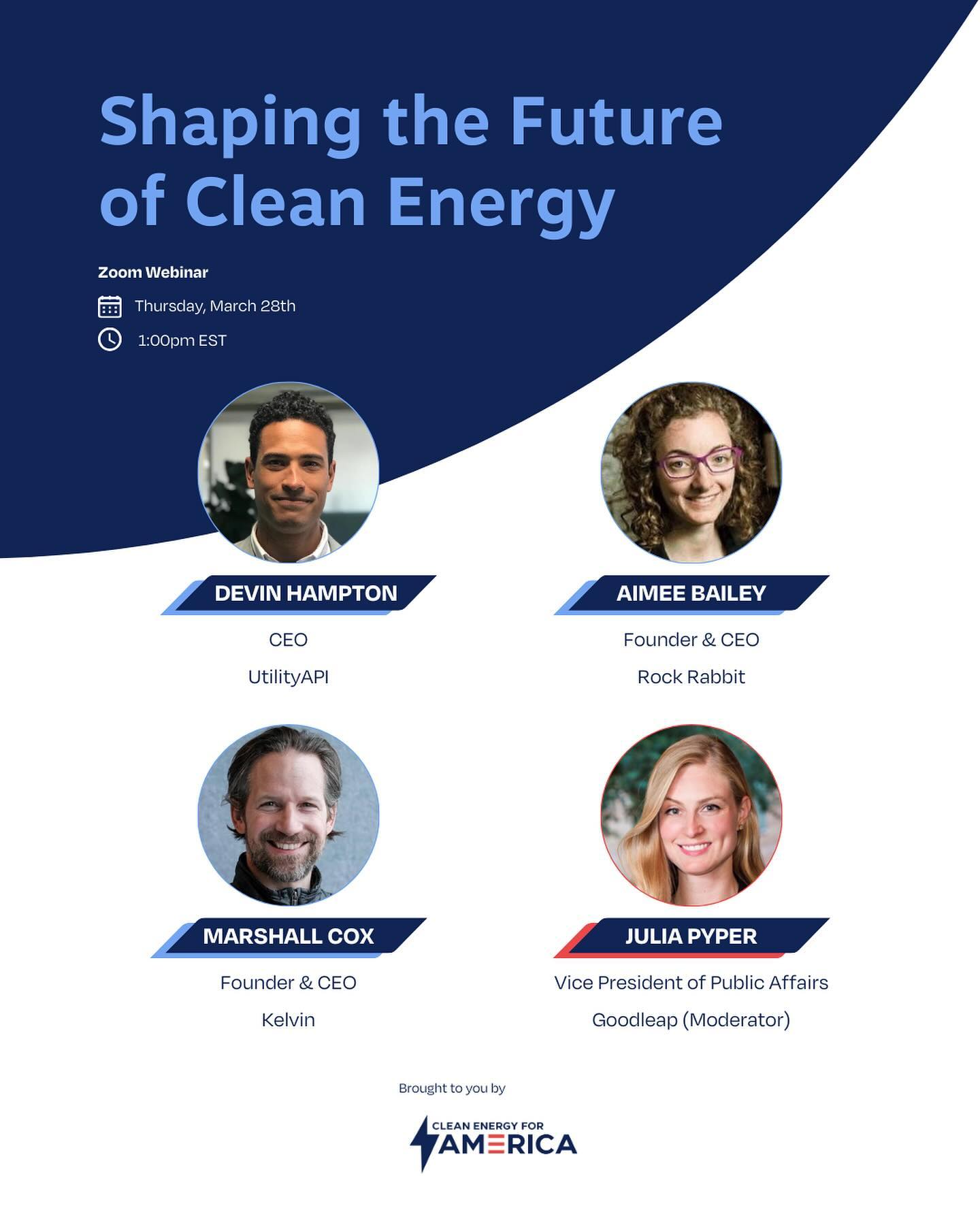 Excited about the future of clean energy? Join us for a virtual briefing on the boom in clean tech innovation, the excit