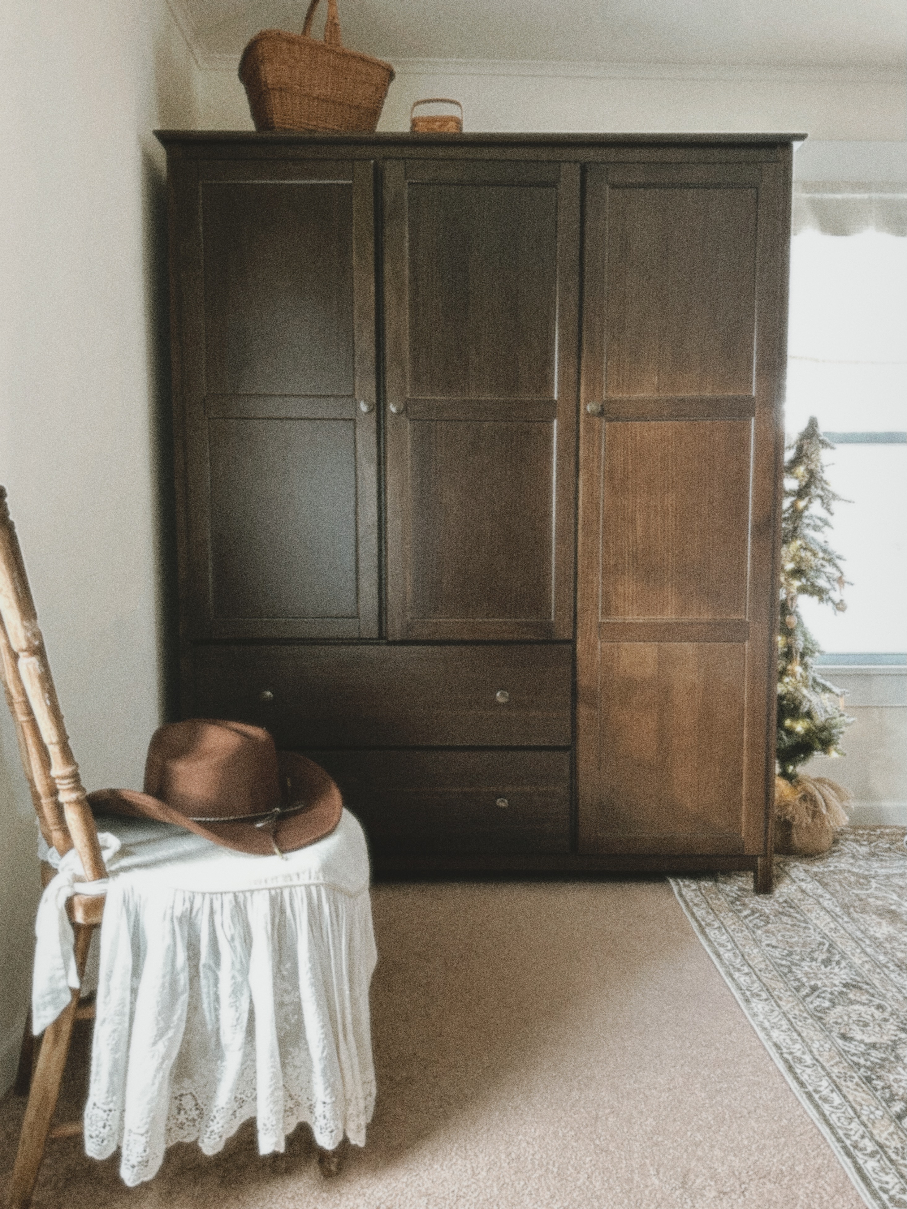 Grain Wood Furniture Wardrobe + Bedframe : Use Code DECAGGI thumbnail