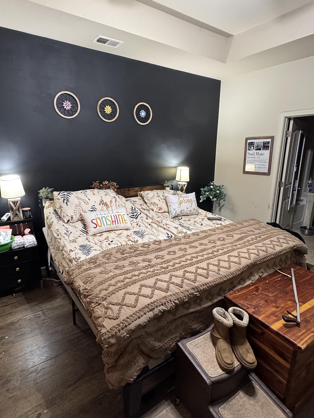 Painting my room black!!! 😍 thumbnail