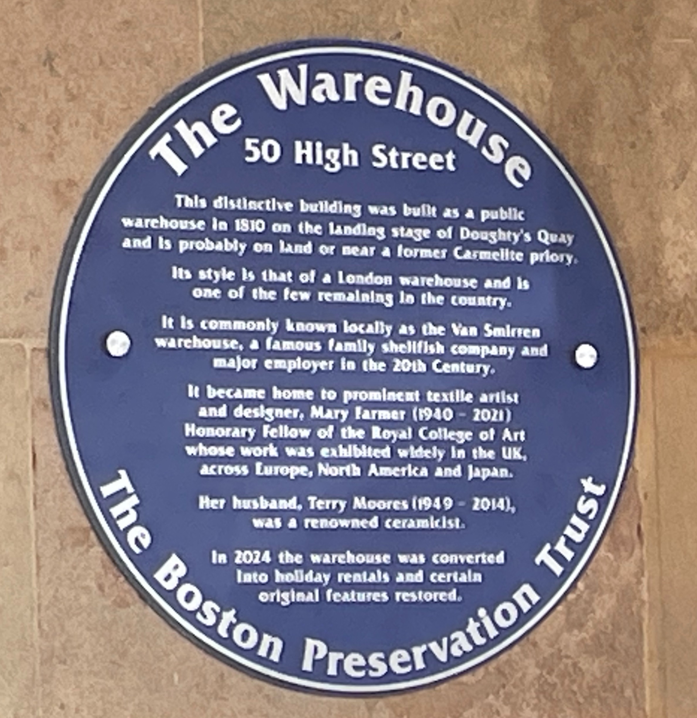 Blue Plaque at Open Plaques thumbnail