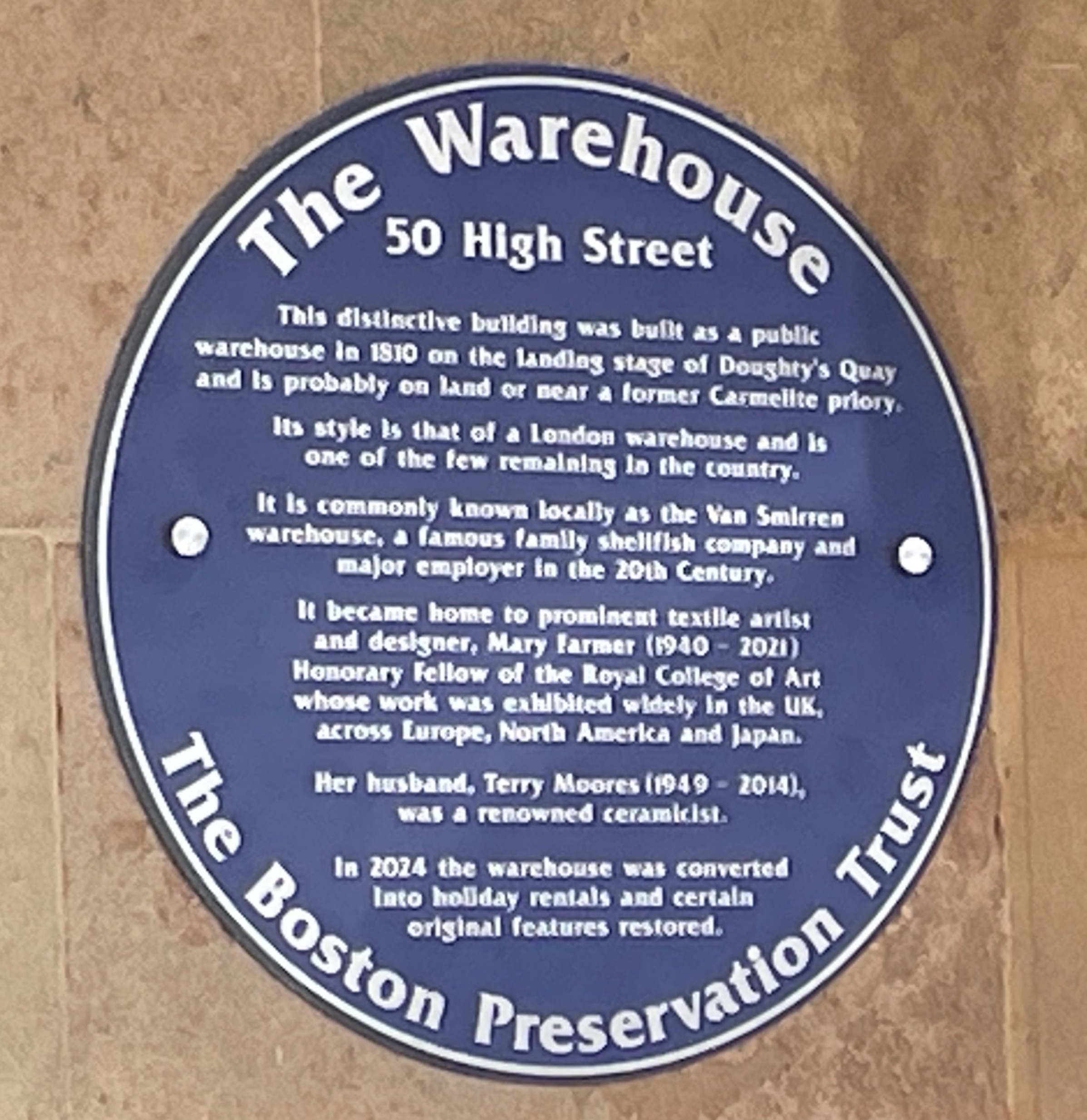 The Warehouse Awarded Blue Plaque As Refurbishment Progresses – Welcome to Boston Town Deal Website thumbnail